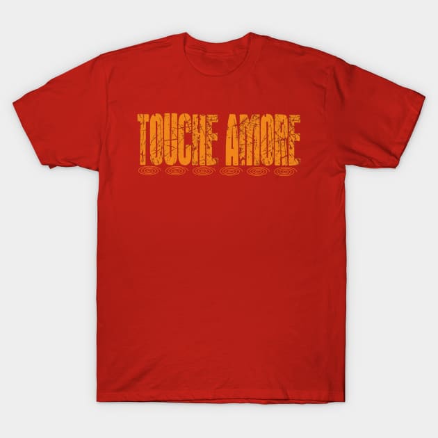 Touche Amore T-Shirt by vacation at beach